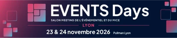 Bannière web EVENTS Days à Lyon (700 × 150)